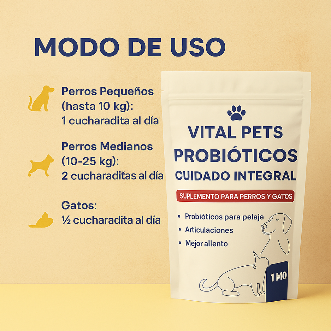Vital Pets Probioticos